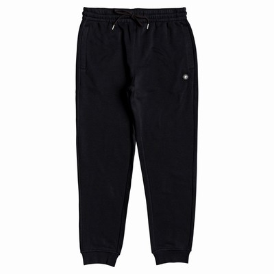 DC Riot Joggers Men's Black Pants Australia Online TZA-291